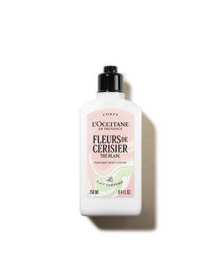 Lo&ccedil;&atilde;o Corporal Perfumada Fleurs de Cerisier Th&eacute; Blanc (Flor de Cerejeira)